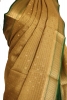 Grand Zari Checks Zari Butta Finest Pure Mysore Crepe Silk Saree 